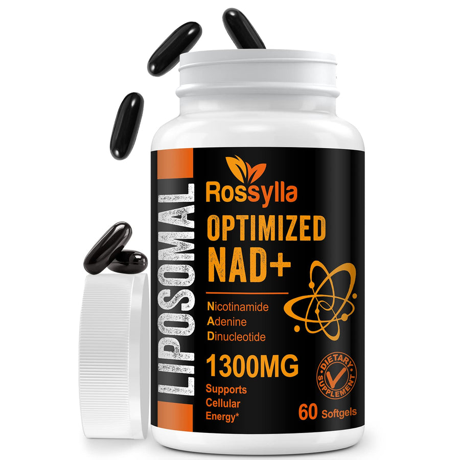Rhameph Liposomal NAD+ Supplement, 1300 mg, 60 Count