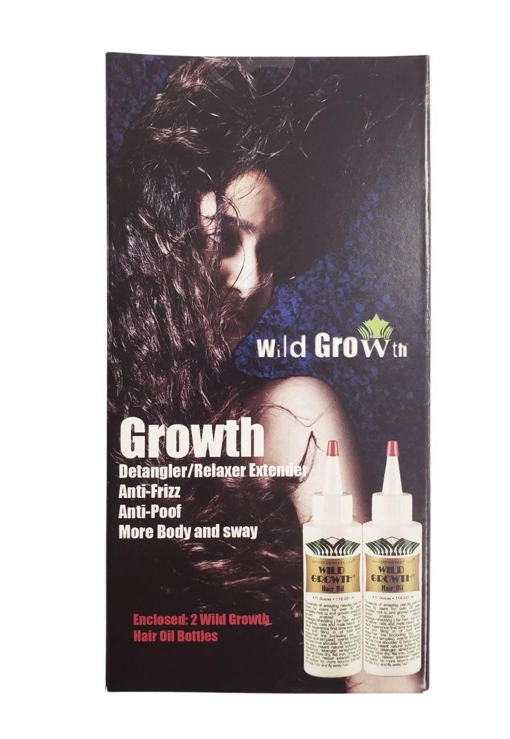 Wild Growth Hair Oil, 2 Count