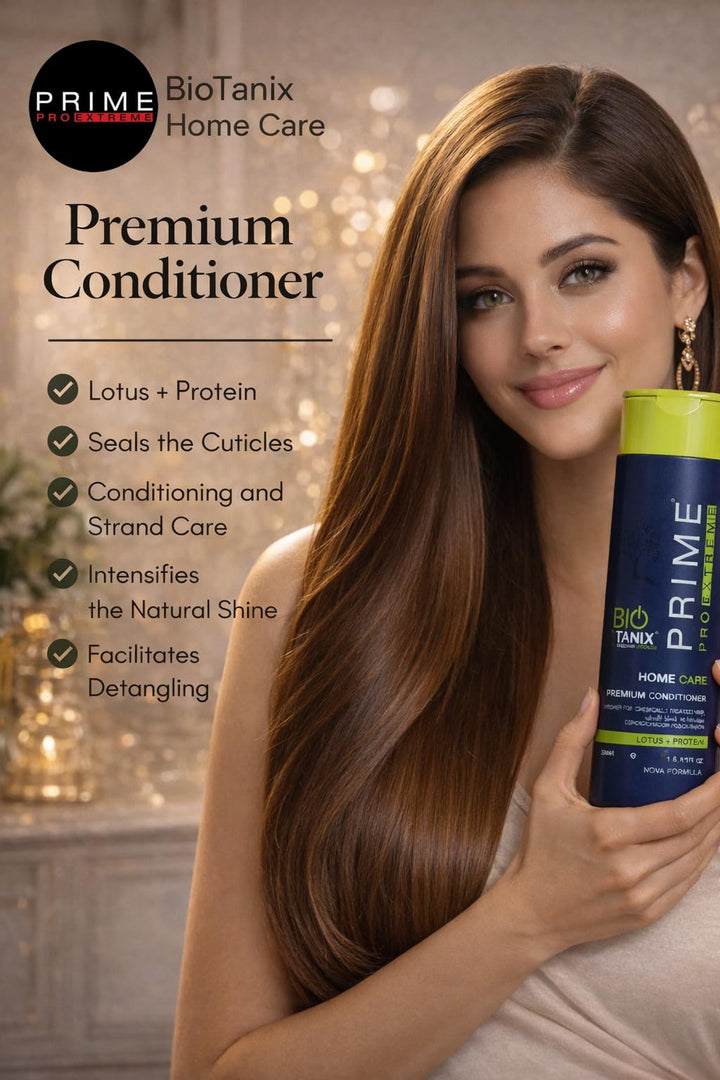 Prime Pro Extreme Bio Tanix Home Care Premium Shampoo, Lotus, Conditioner