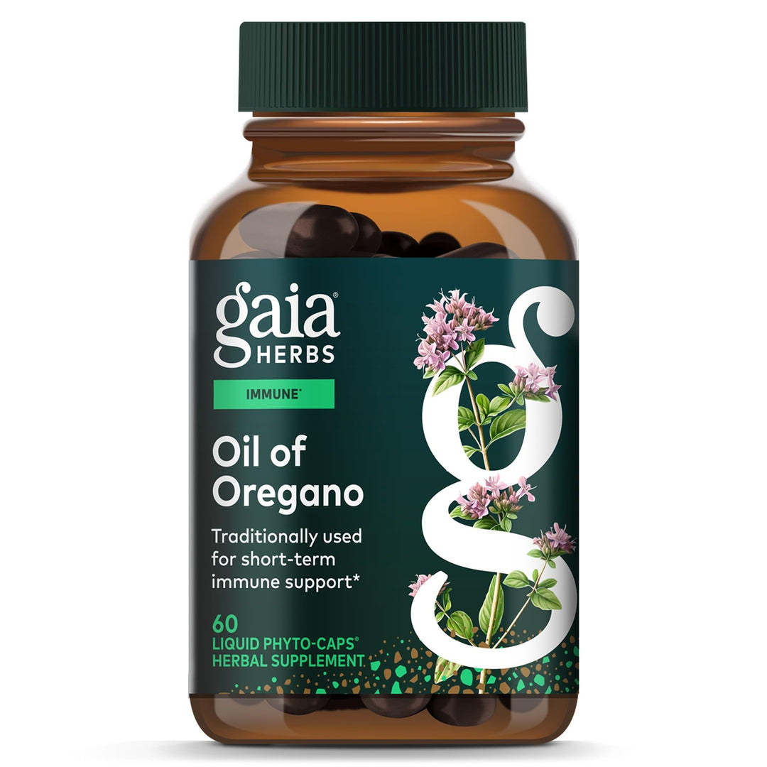 Gaia Herbs Oil of Oregano, 230 mg, 60 Count