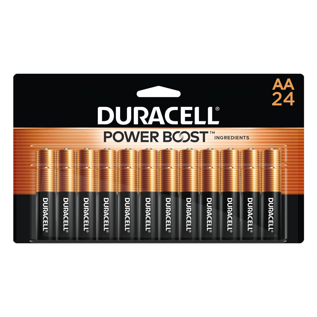 Duracell Coppertop AA Alkaline Batteries, 24 Count