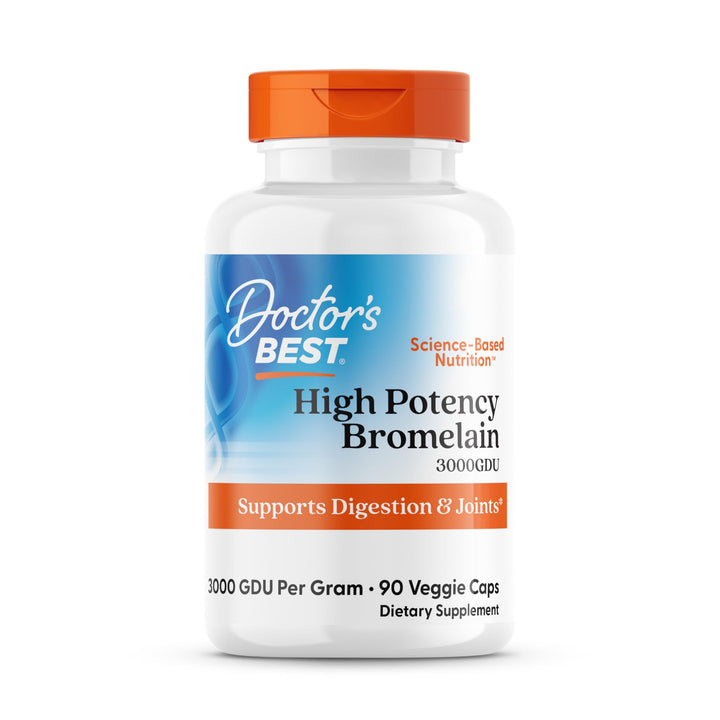 Doctor's BEST Bromelain, 500 mg, 90 Count