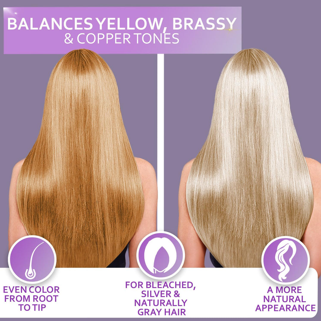 BELLISSO Purple Mask For Blonde Hair, Conditioner