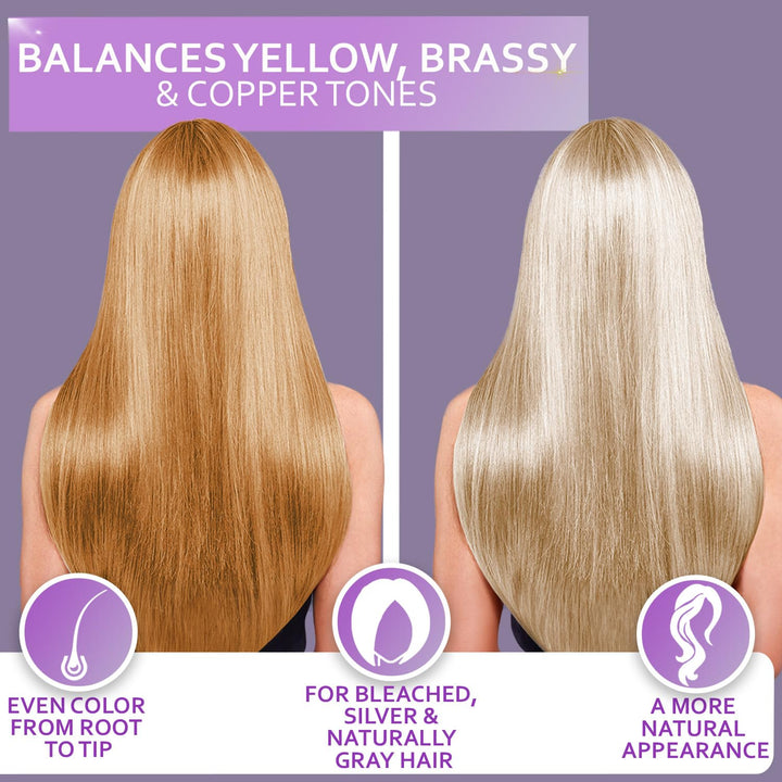 BELLISSO Purple Mask For Blonde Hair, Conditioner