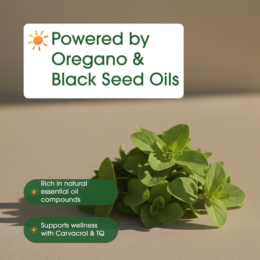 NatureBell Oil of Oregano With Black Seed Oil Softgels, 360 Count