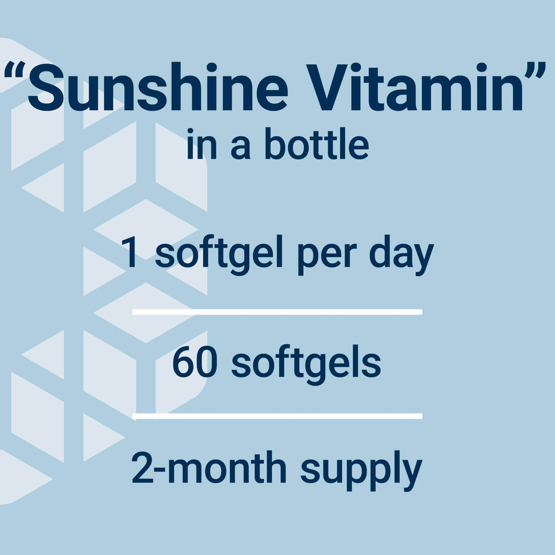 Life Extension Vitamin D3, 5000 IU, 60 Count