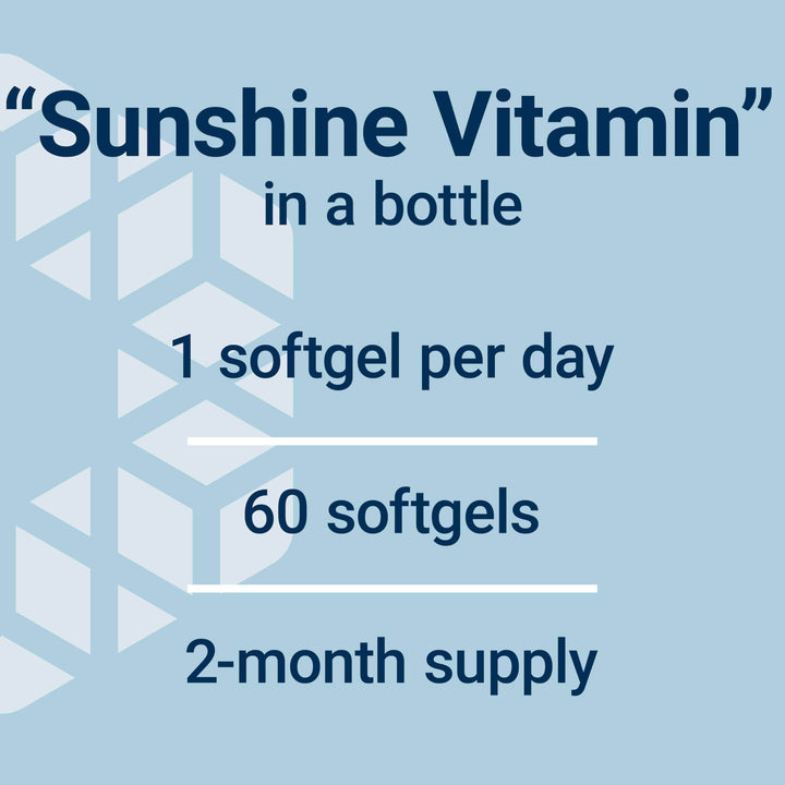 Life Extension Vitamin D3, 5000 IU, 60 Count