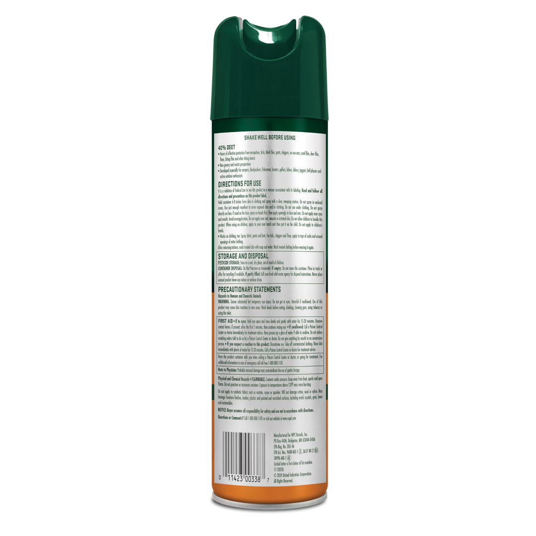 Repel Sportsman Max Insect Repellent, 40% DEET, 6.5 fl oz