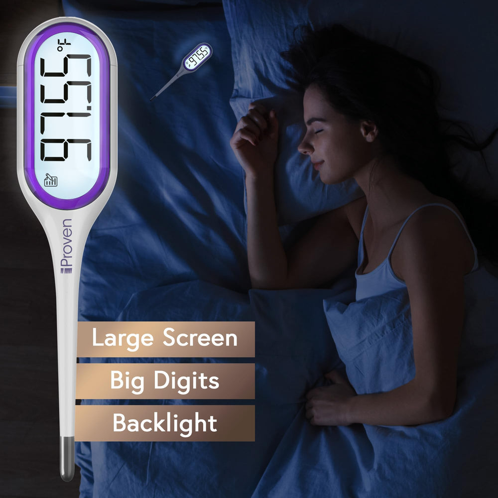 iProvèn Basal Body Thermometer, 1/100 Degree
