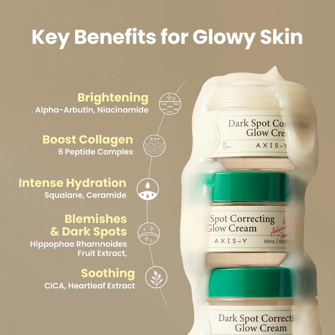 AXIS-Y Dark Spot Correcting Glow Cream, 50 ml