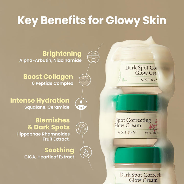 AXIS-Y Dark Spot Correcting Glow Cream, 50 ml