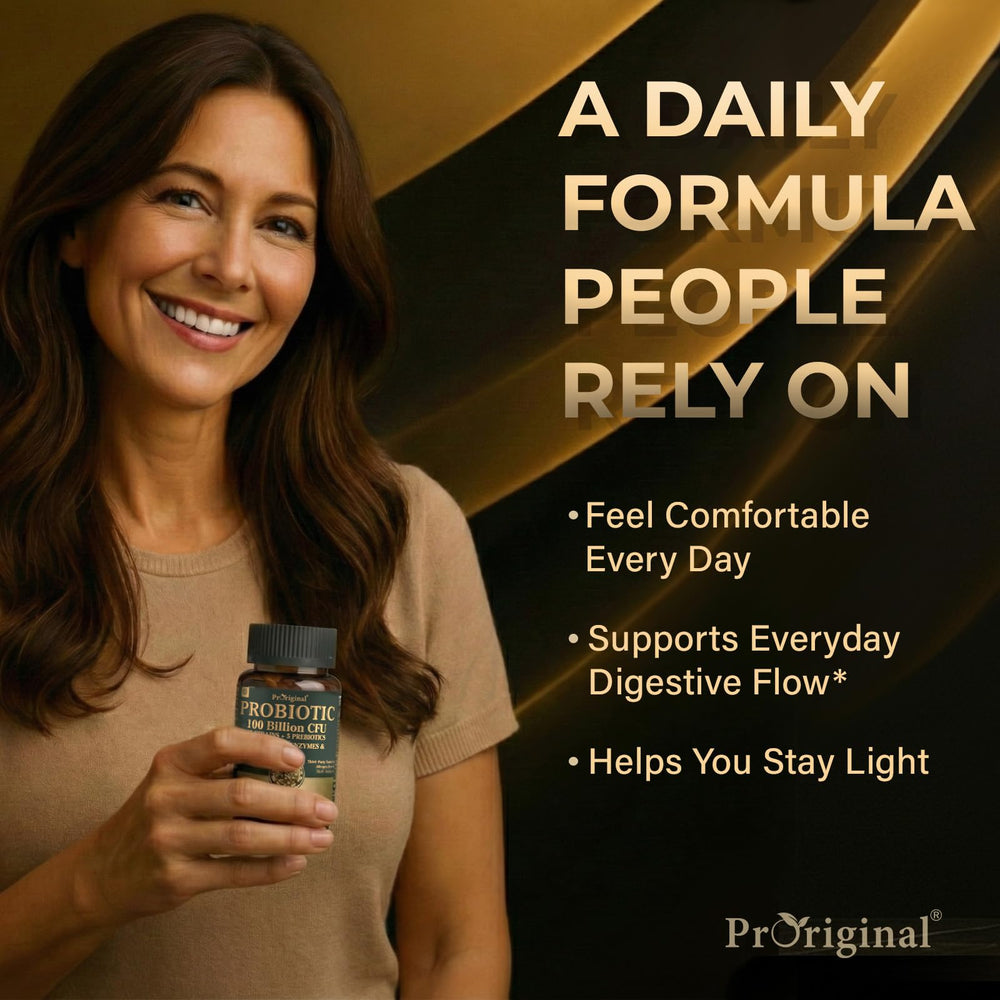 Proriginal Probiotics With Prebiotics, 100 Billion CFU, 60 Count