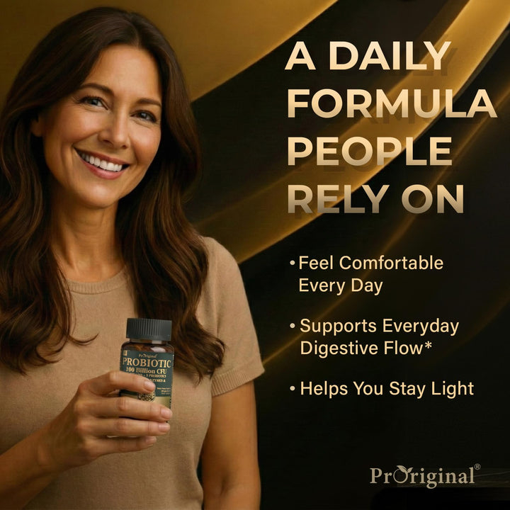Proriginal Probiotics With Prebiotics, 100 Billion CFU, 60 Count