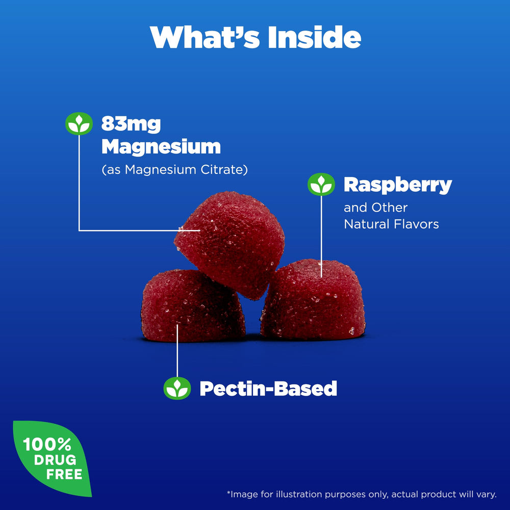Natrol Kids Magnesium Citrate Gummies, Razzilicious, 30 Count
