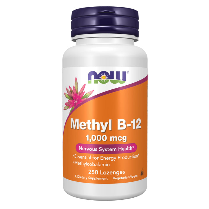 NOW Methyl B-12 1000 mcg, 250 Count