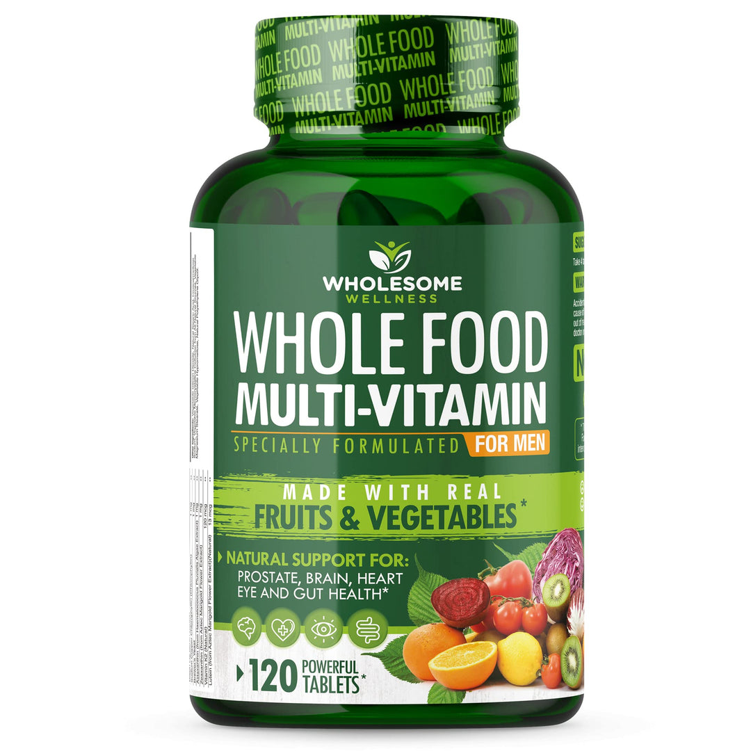 Wholesome Wellness Whole Food Multivitamin, 120 Count