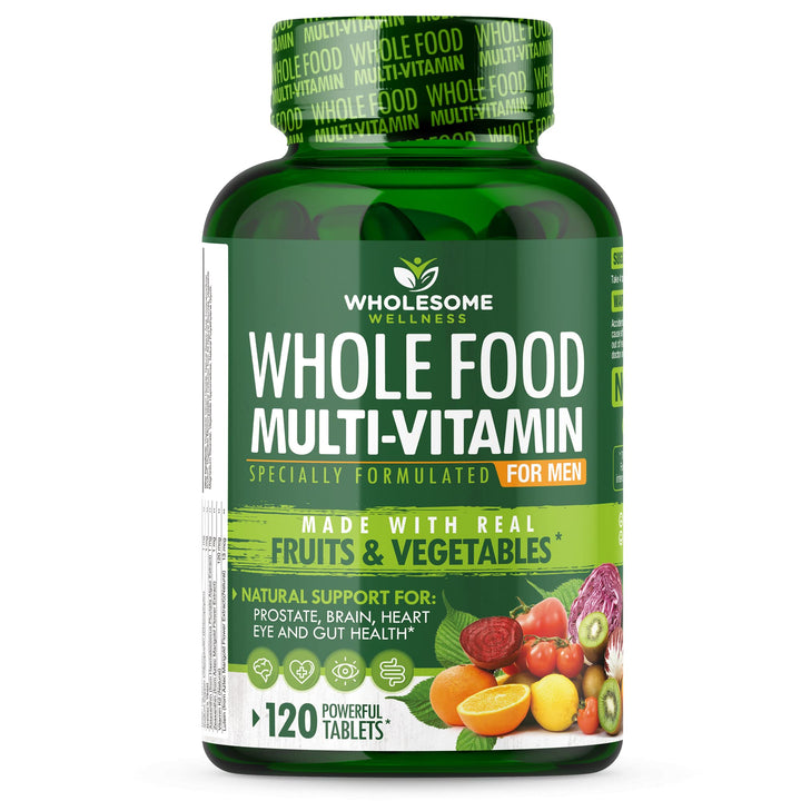 Wholesome Wellness Whole Food Multivitamin, 120 Count