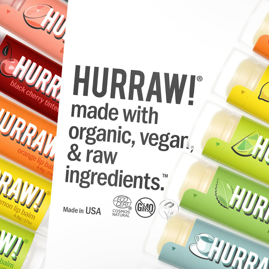 HURRAW! Moon Night Treatment Lip Balm, Blue Chamomile Vanilla