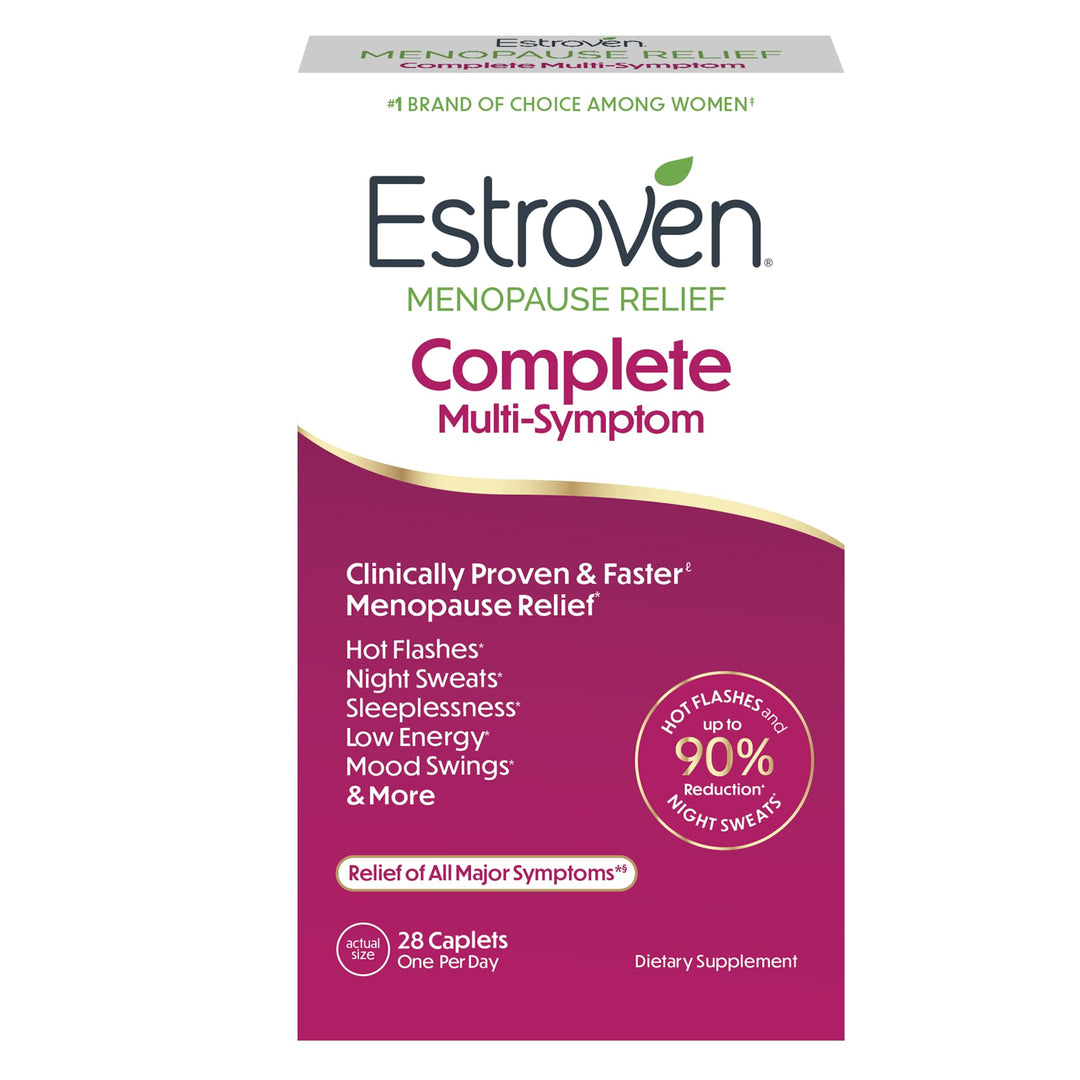 Estroven Complete Menopause Supplement, 28 Count
