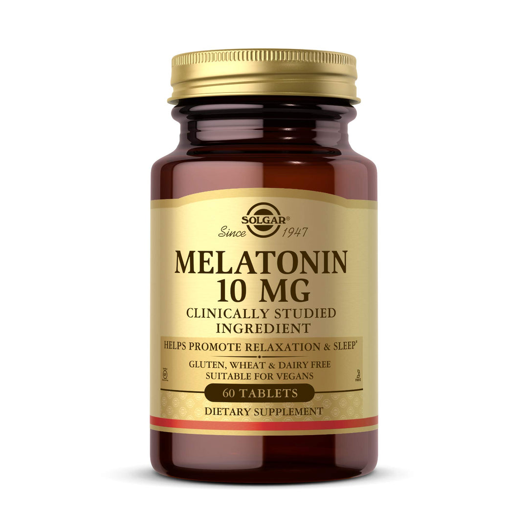 Solgar Melatonin Tablets, 10 mg, 60 Count