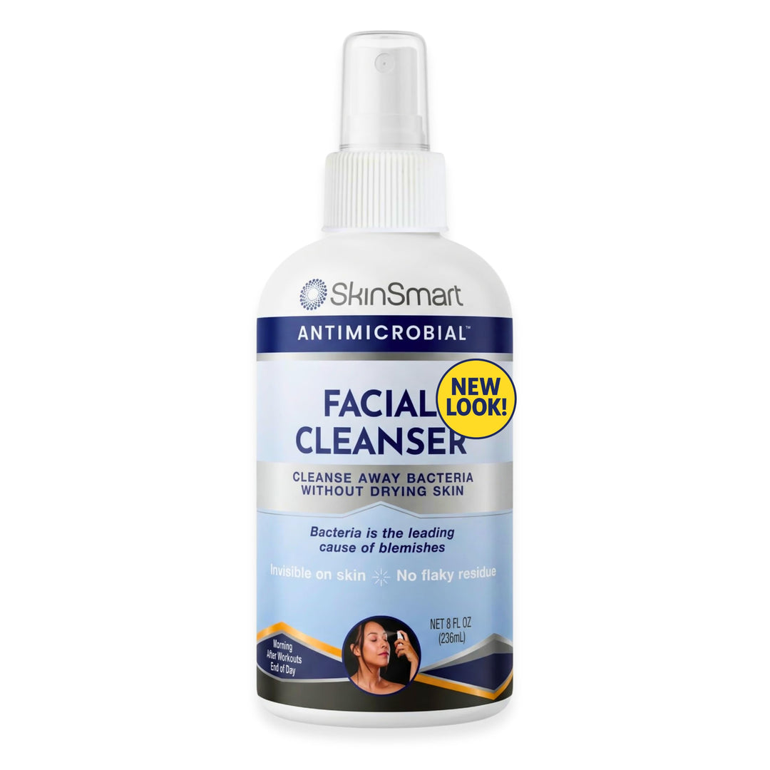 SkinSmart Antimicrobial Facial Cleanser, 8 oz