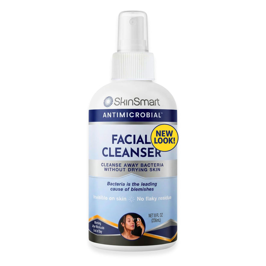 SkinSmart Antimicrobial Facial Cleanser, 8 oz