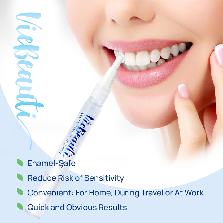 VieBeauti Teeth Whitening Pen, 3 Count