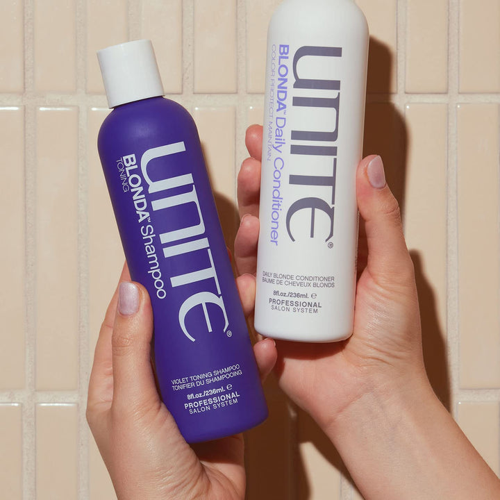 UNITE Blonda Shampoo, Toning, 8 oz