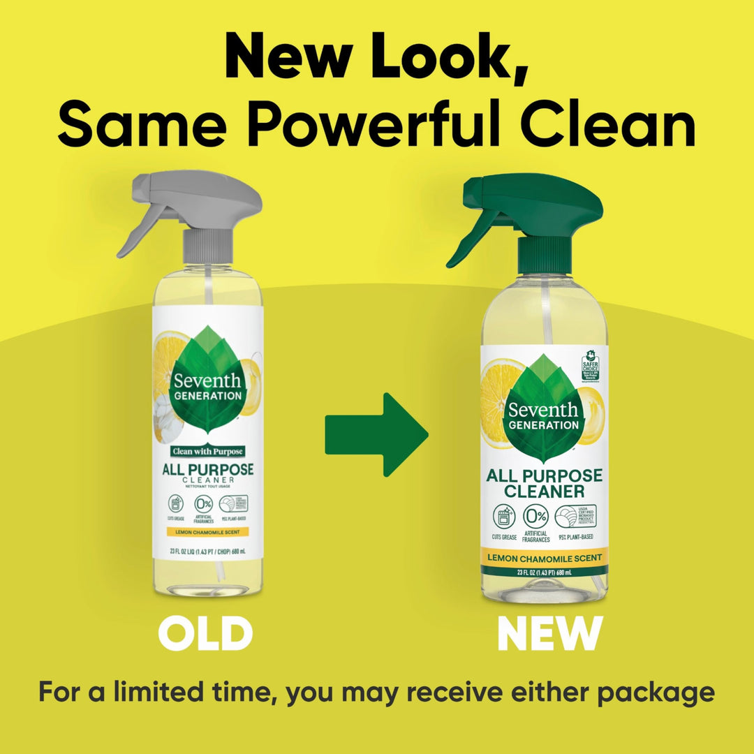 Seventh Generation All Purpose Cleaner, Lemon Chamomile, 23 fl oz