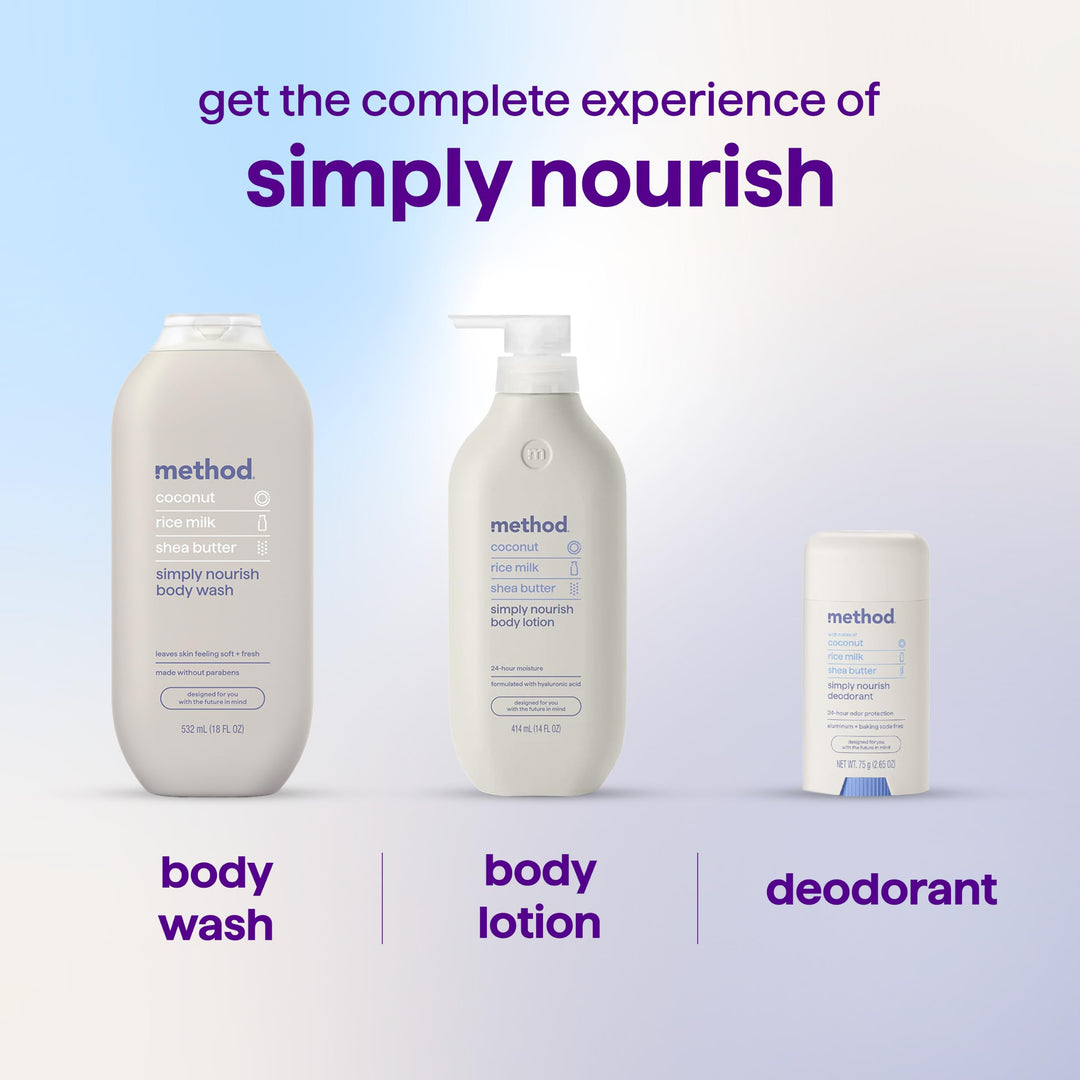 Method Body Wash, Simply Nourish, 532 ml
