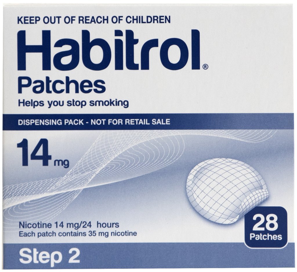 Habitrol Nicotine Patches, 14 mg, 28 Count