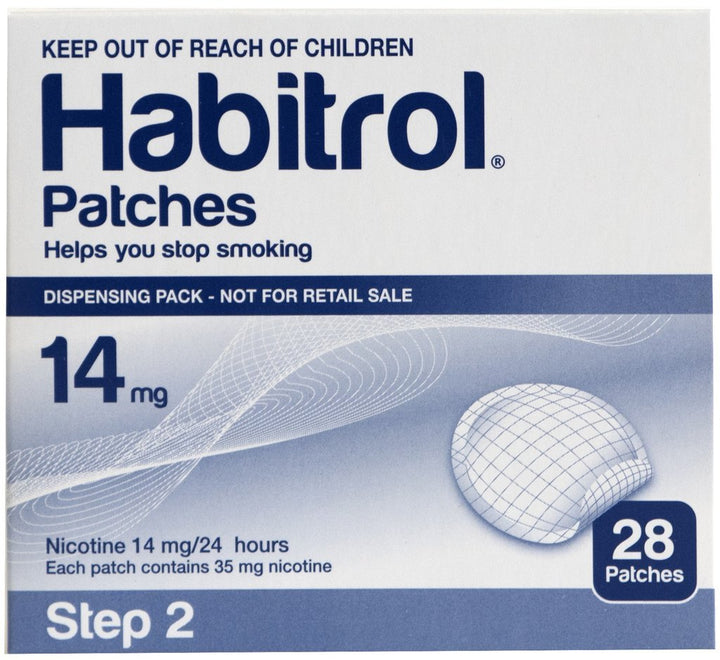 Habitrol Nicotine Patches, 14 mg, 28 Count
