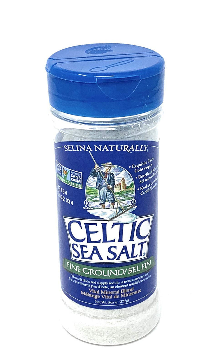 CELTIC SEA SALT Fine Ground Shaker, 8 oz