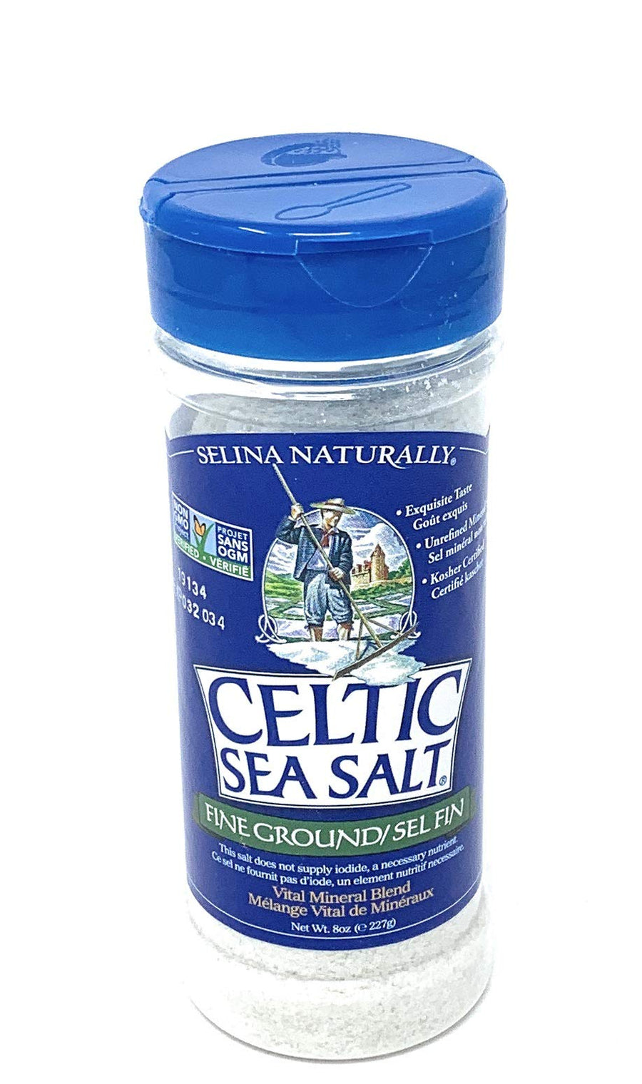 CELTIC SEA SALT Fine Ground Shaker, 8 oz