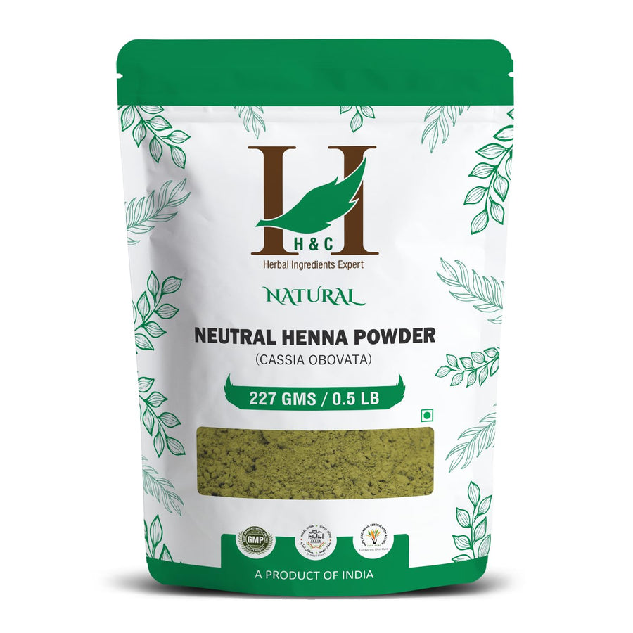 H&C Neutral Henna Powder, 227 g, 8 oz
