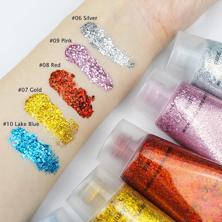 GL-Turelifes Liquid Glitter Eyeshadow, #07 Gold, 30 ml