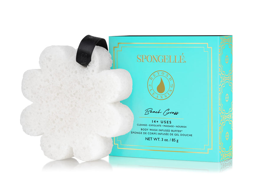SPONGELLÉ Boxed Flower Body Wash Buffer, Beach Grass