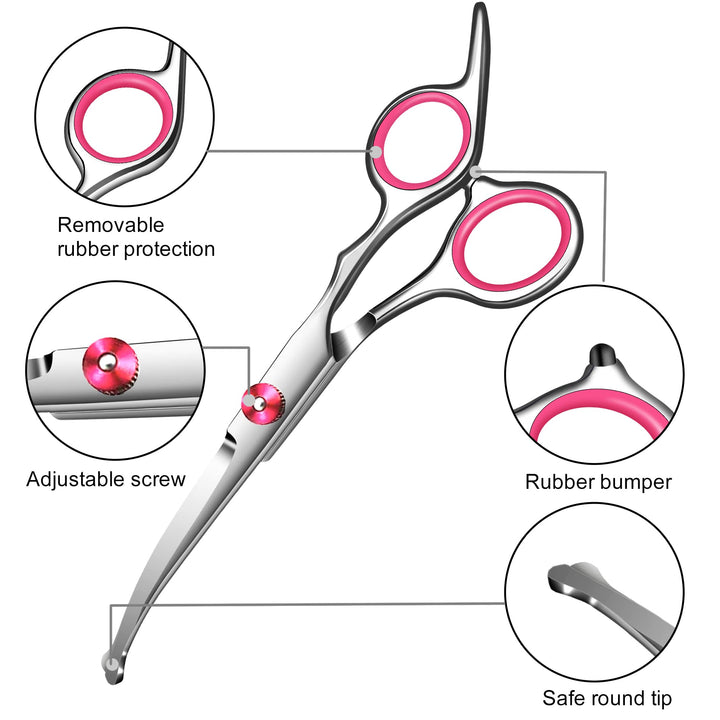 wikdey Dog Grooming Scissors Kit