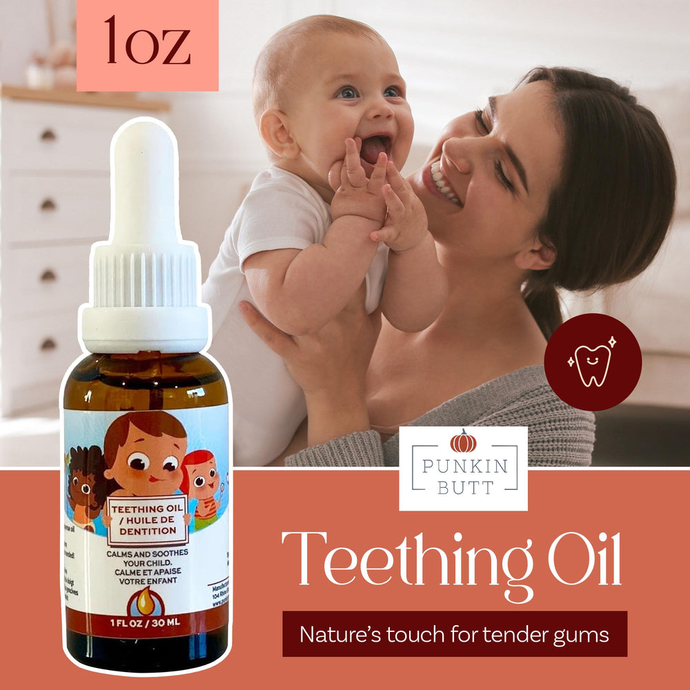 Punkin Butt Teething Oil, 1 oz