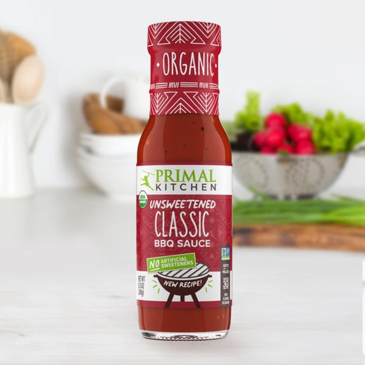 Primal Kitchen Classic BBQ Sauce, Organic & Unsweetened, 8.5 oz