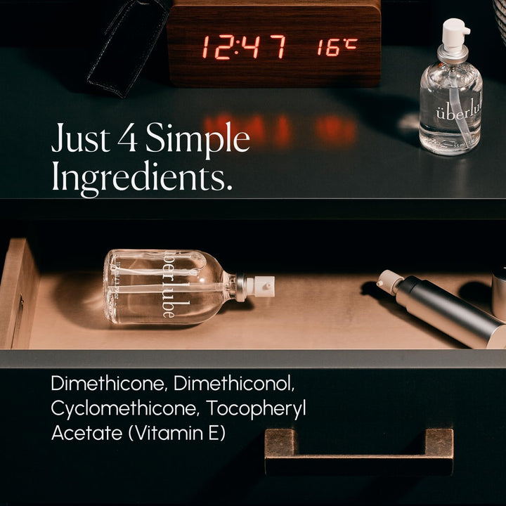 Uberlube Silicone Lubricant, Unscented, 112 ml