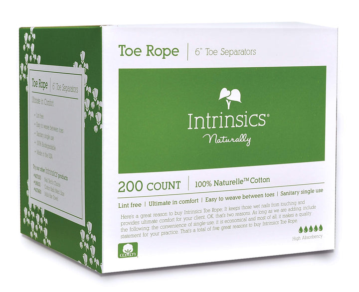 Intrinsics Pedicure Toe Rope, 6 In, 200 Count