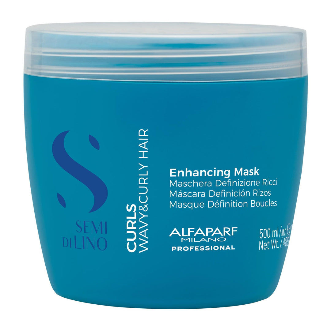 Alfaparf Semi Di Lino Curls Enhancing Mask, 16.9 oz