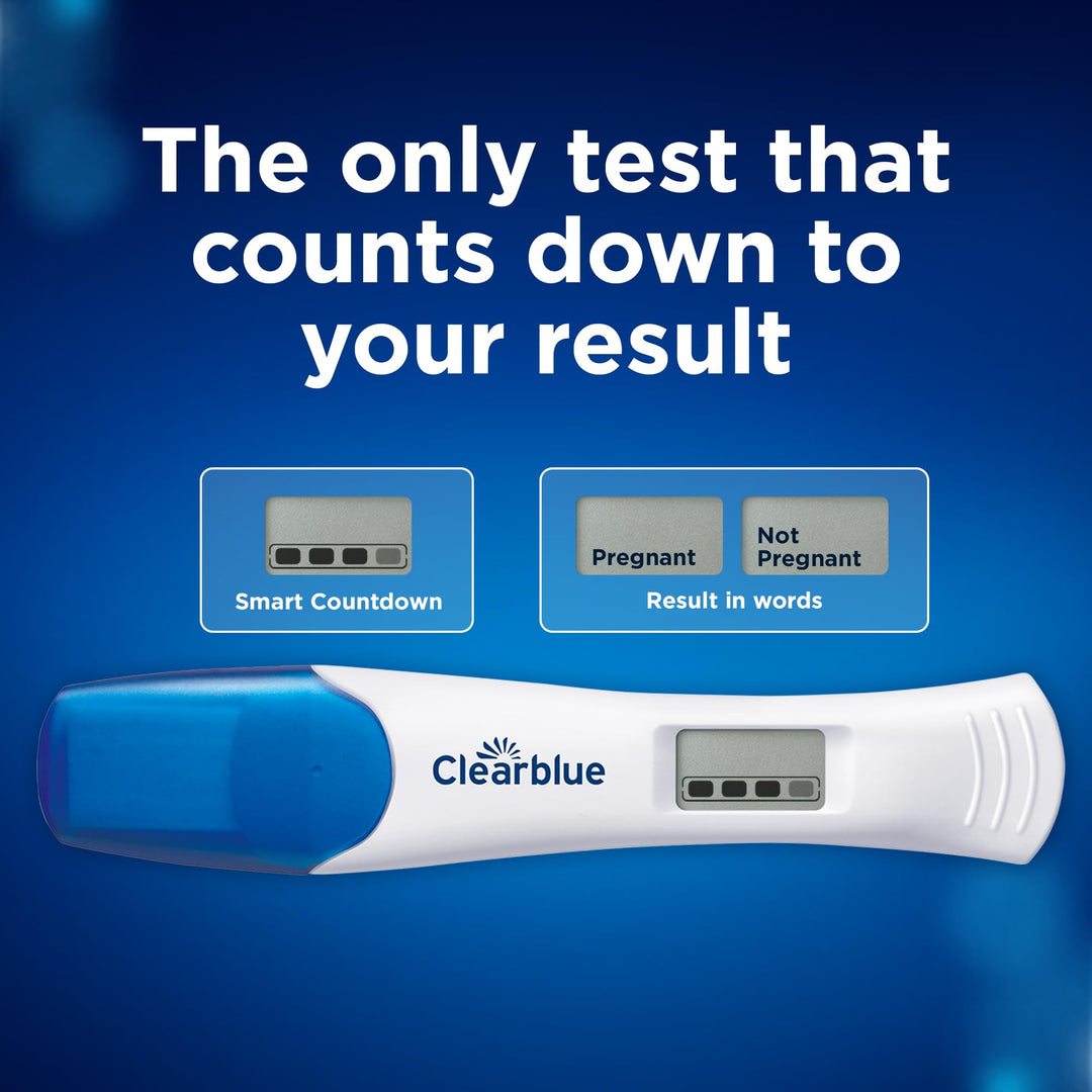 Clearblue Pregnancy Test Combo Pack, 4 Count, Pack of 2