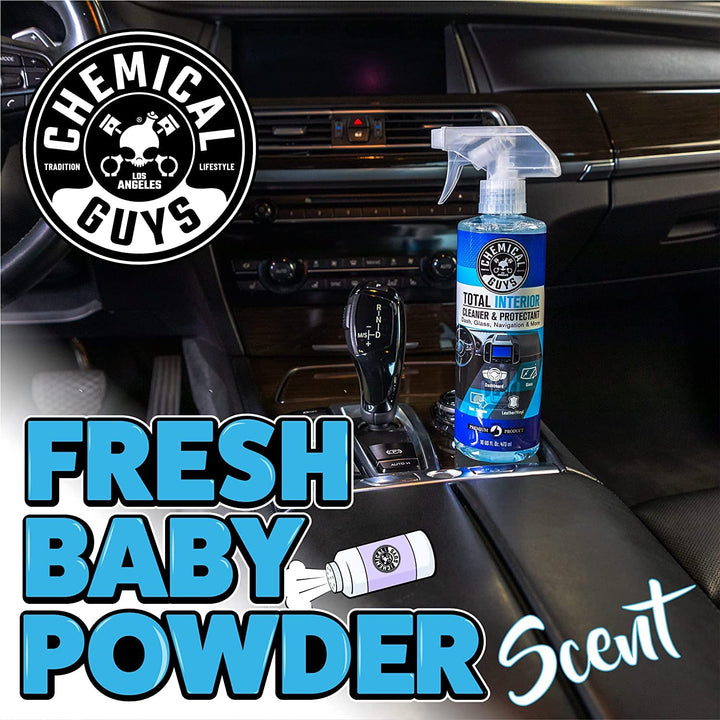 Chemical Guys Total Interior Cleaner And Protectant, Leather & Vinyl, 16 fl oz