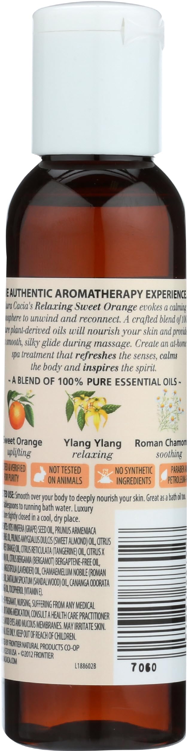 Aura Cacia Sweet Orange Body Oil, 4 fl oz