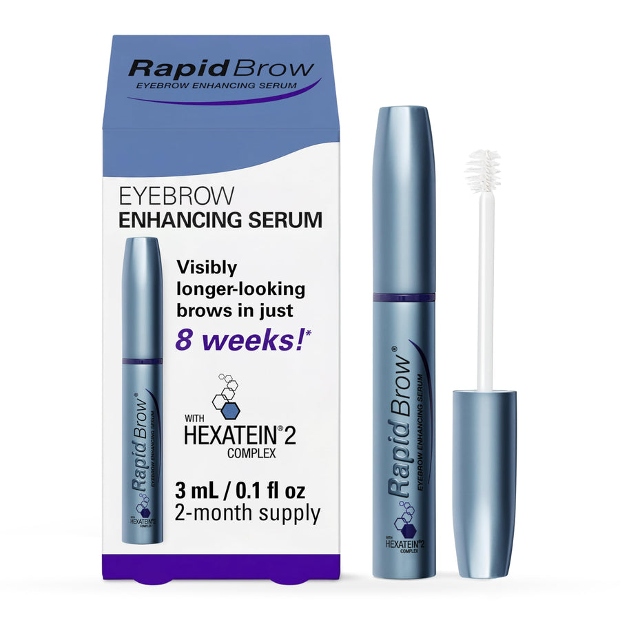 RapidBrow Eyebrow Serum, Clear, 1 fl oz