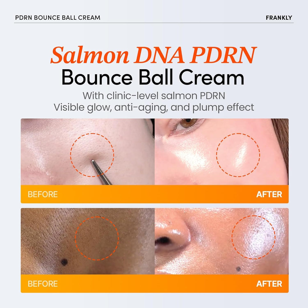 FRANKLY Salmon PDRN Bounce Ball Cream, 1.69 fl oz