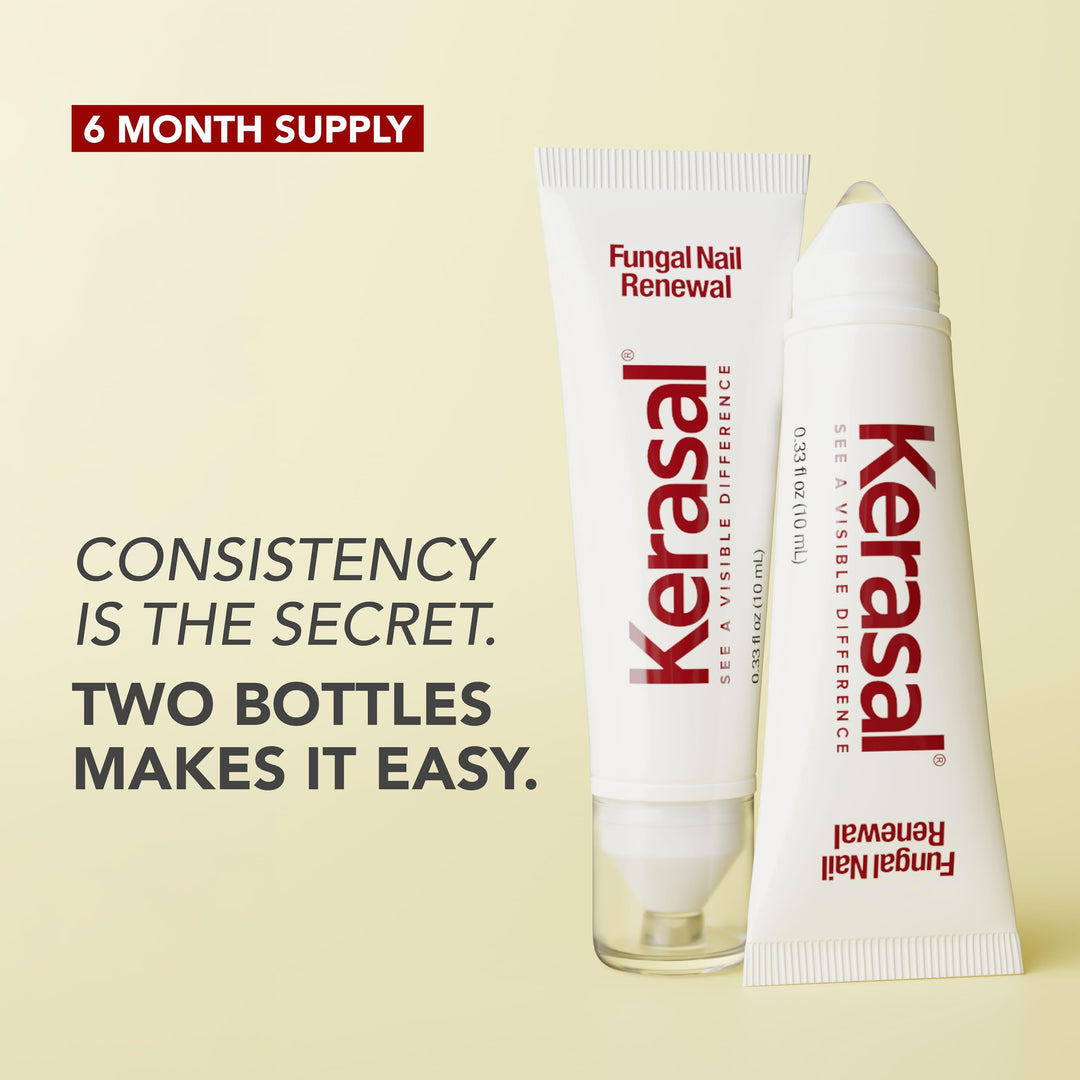 Kerasal Nail Fungus Treatment, Extra Strength, 0.33 fl oz, Pack of 2