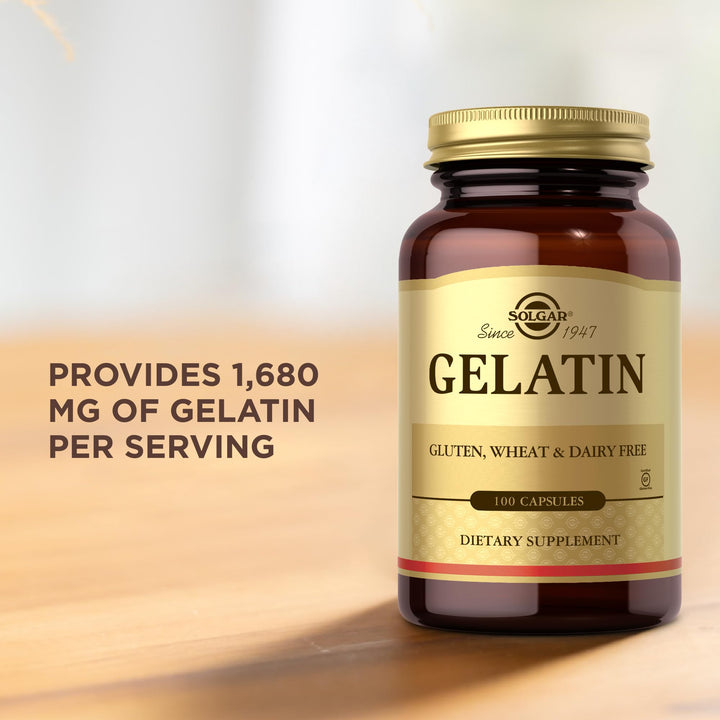 Solgar Gelatin, 100 Count